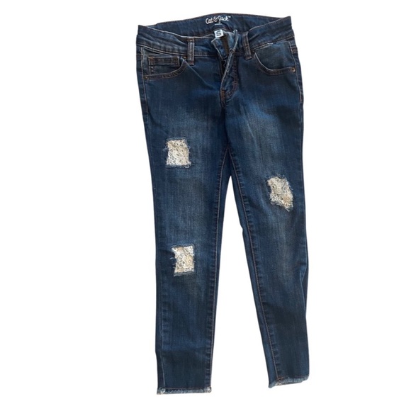 Cat & Jack Other - Girls Cat & Jack Jeggings, Size 7, Dark Wash